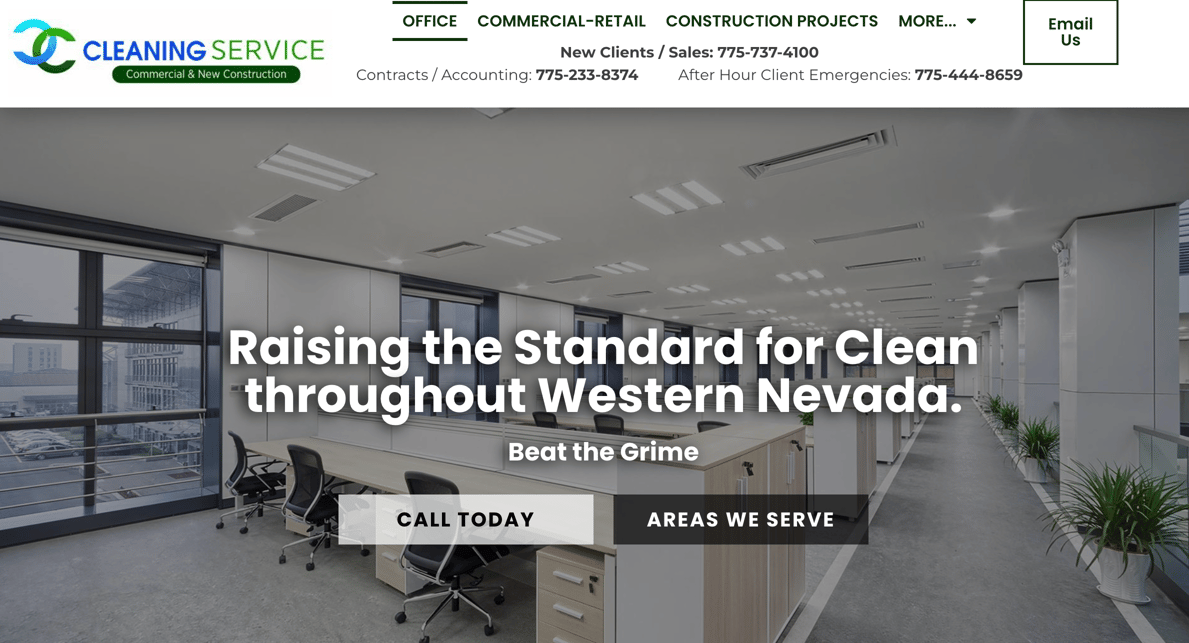 10 Best Commercial Cleaning Websites